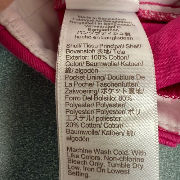 J. Crew Chino Shorts Women's 6 Hot Pink - Picture 4 of 8